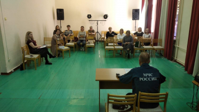 МЧС РОССИИ С ПЕДАГОГАМИ ИСКУССТВА О ВАЖНОМ ПО ДЕЙСТВИЯМ АНТИТЕРРОРИСТИЧЕСКОЙ ЗАЩИЩЕННОСТИ ОБЪЕКТА